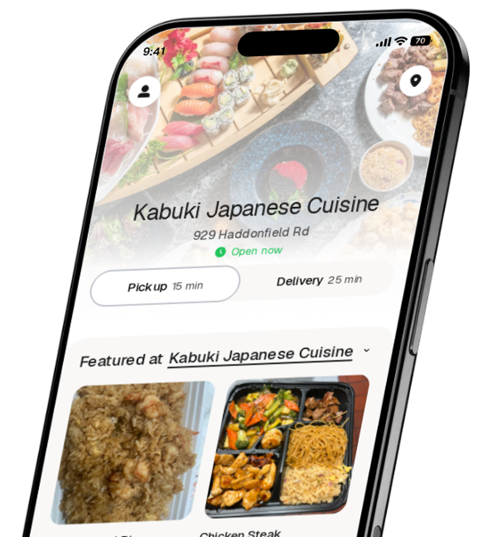 Kabuki Japanese Cuisine app preview