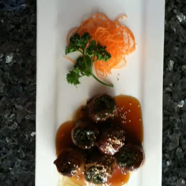 Beef Negamaki.