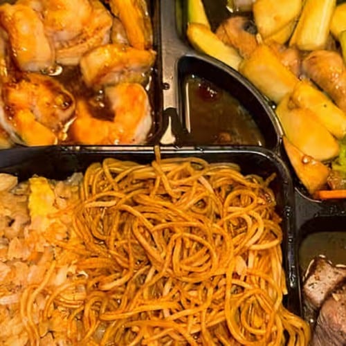 Filet Mignon & Shrimp.