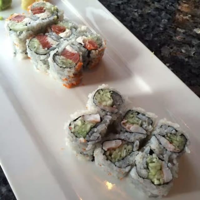 Shrimp Cucumber Roll.