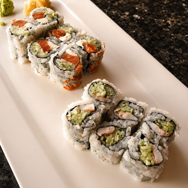 Shrimp Cucumber Roll.