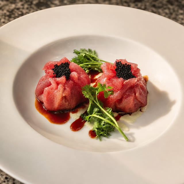 Tuna Dumpling.