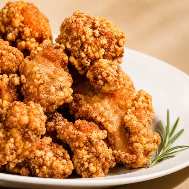 Sesame Chicken Appetizer.
