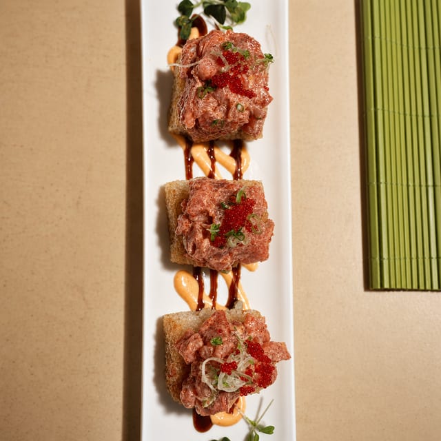 Crispy Rice Spicy Tuna.