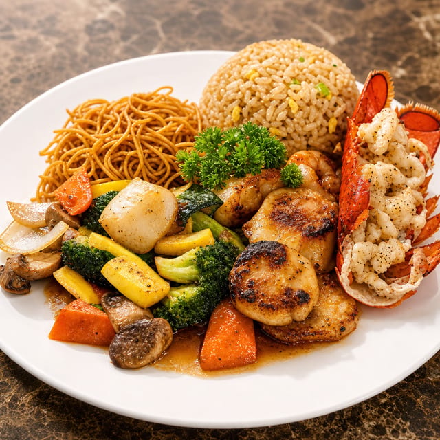 Lobster Hibachi.