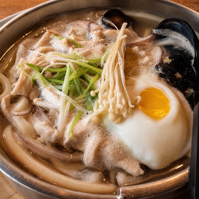 Nabeyaki Udon Soup.